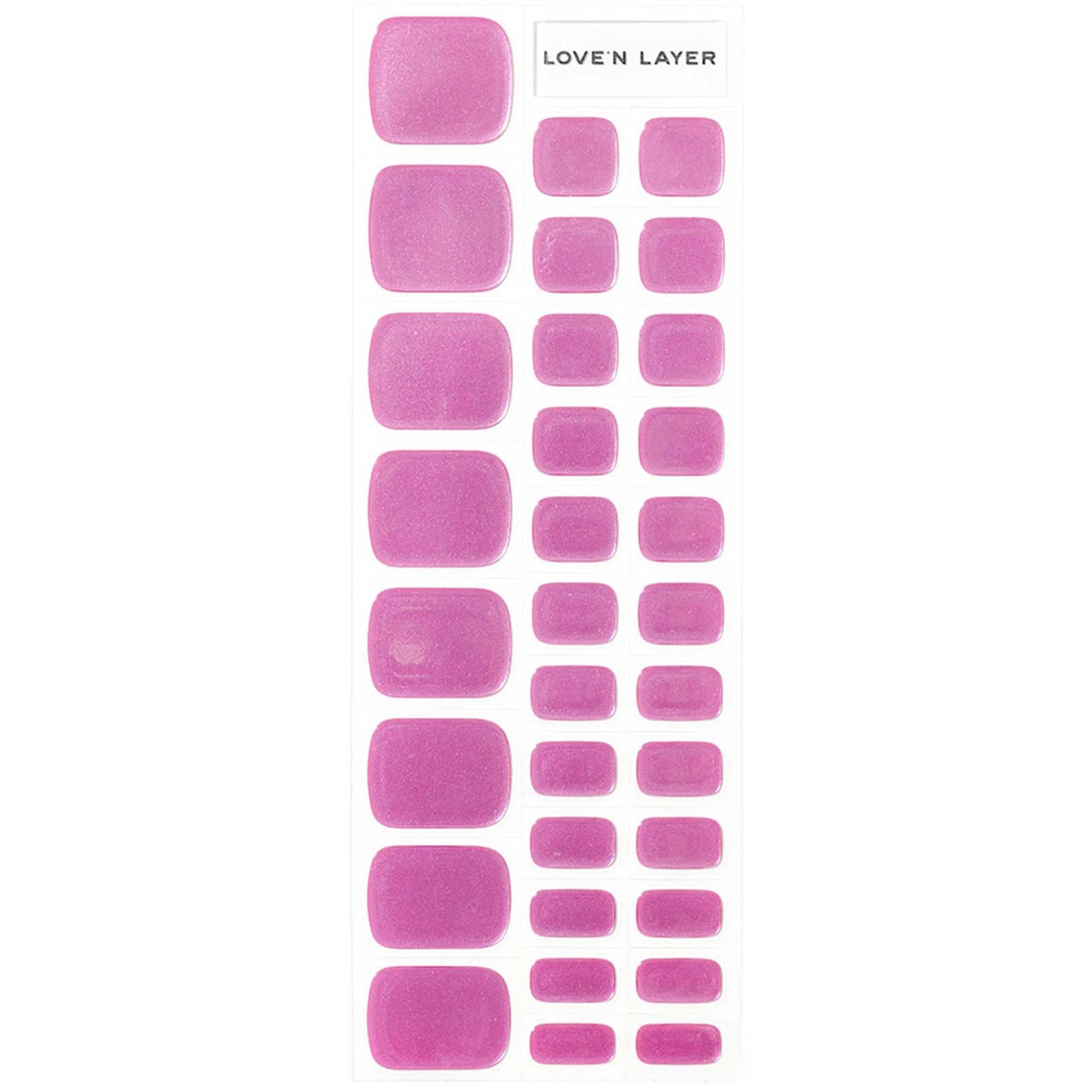 Love'n Layer Metallic Toe Dahlia Purple Love'n Layer Metallic Toe Dahlia Purple