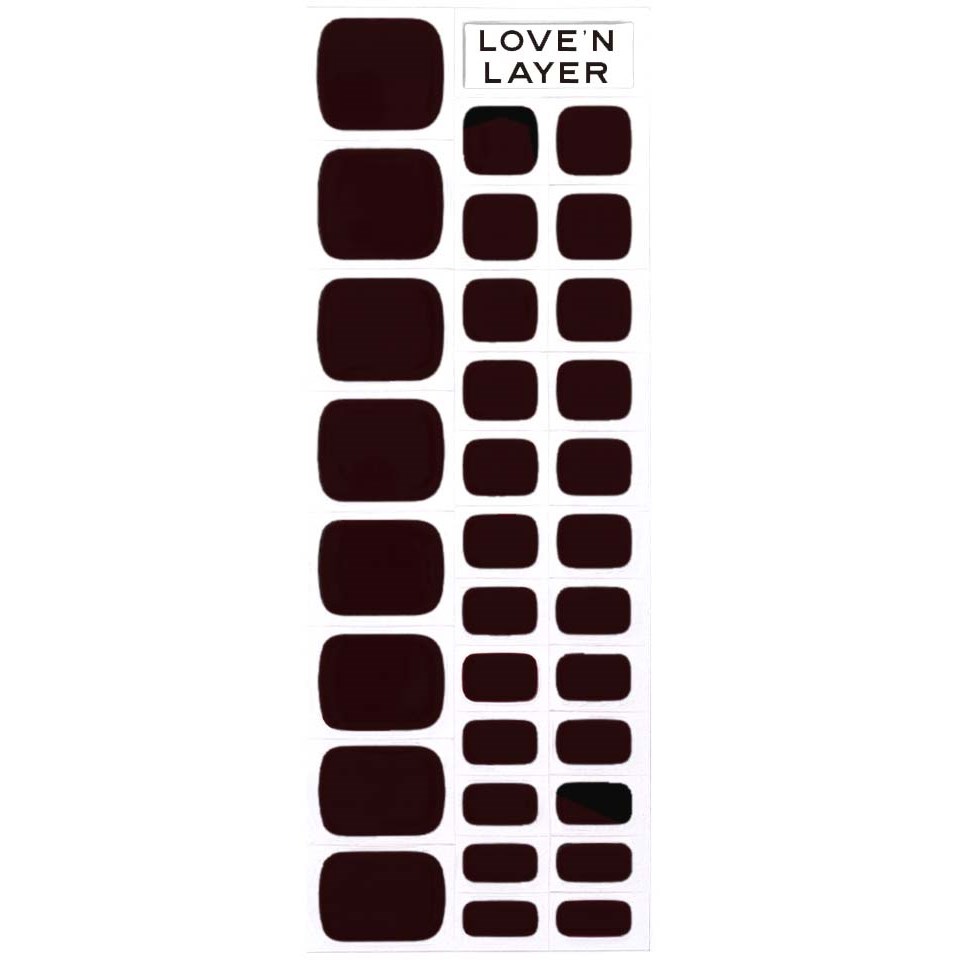 Love'n Layer Solid Toe Layers Night Black Love'n Layer Solid Toe Layers Night Black