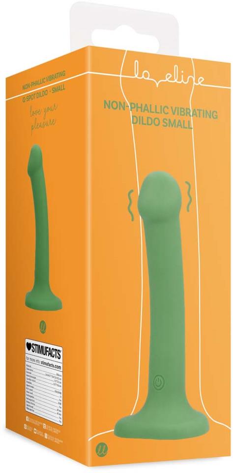 Loveline Non-Phallic Vibrating Dildo - Small - Forest Green | lyko.com Loveline Non-Phallic Vibrating Dildo - Small - Forest Green | lyko.com