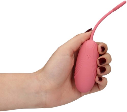 Loveline Ultra Soft Silicone Egg Vibrator with Remote Control - Pink  Arabesque | lyko.com