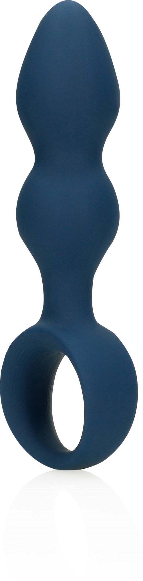 Loveline Teardrop Shaped Anal Plug - Baltic Blue Medium