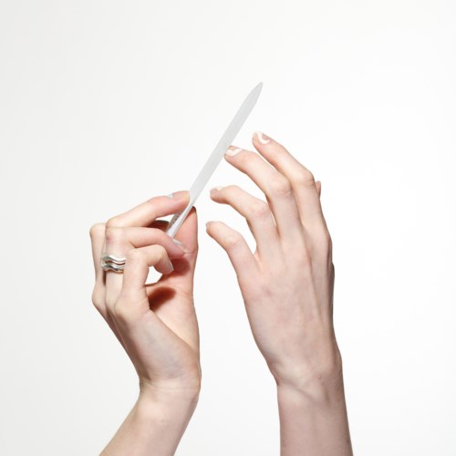 Love'n Layer Nail File Glass White