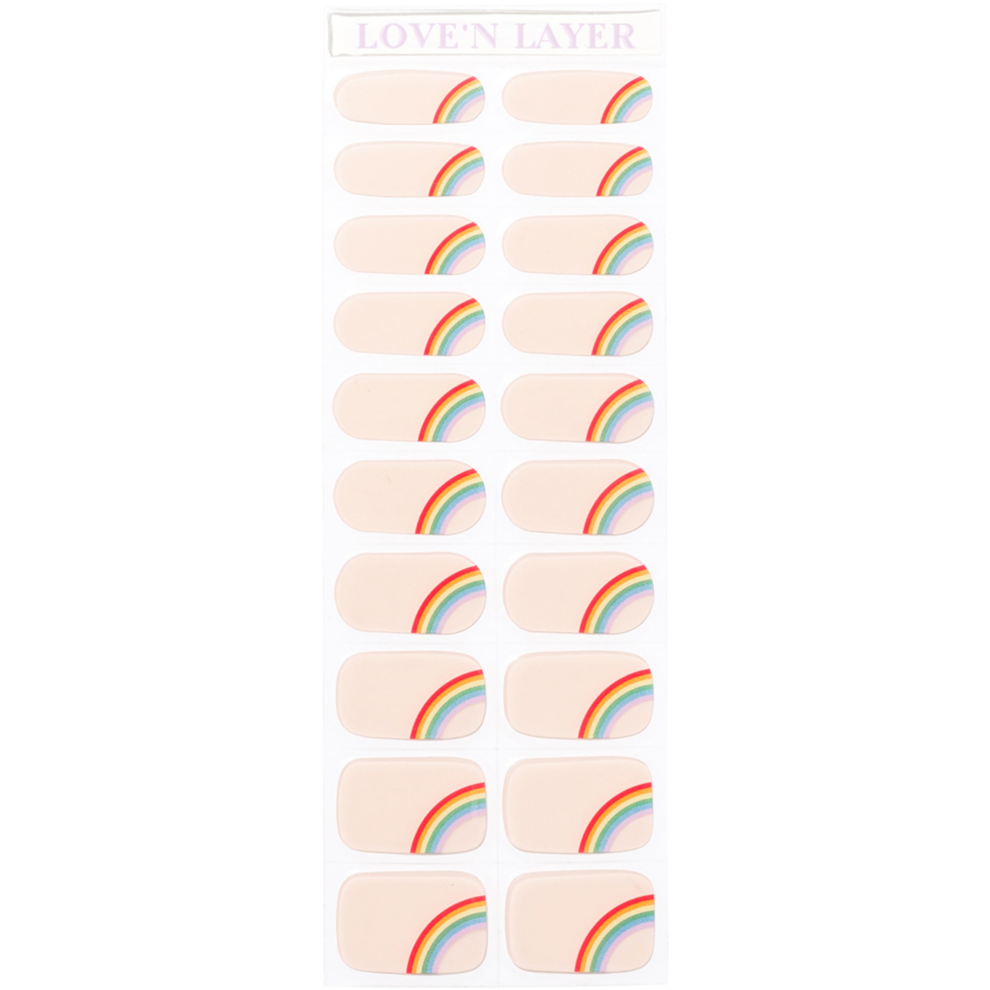 Bilde av Love'n Layer Proud Rainbow Semi Transparent Multi Color