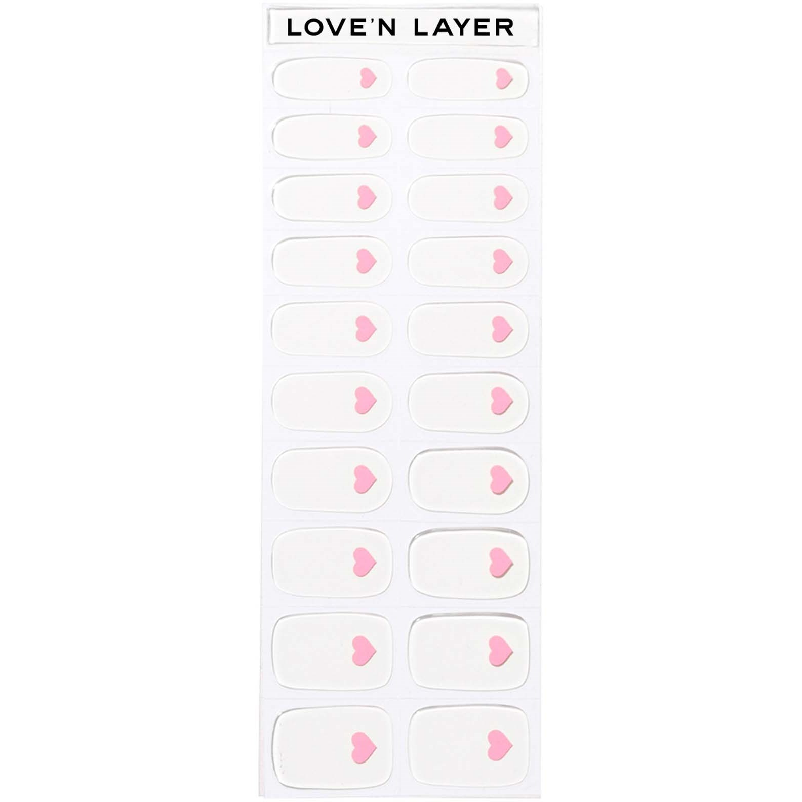Produktfoto för Love'n Layer Single love summer pink 20 st