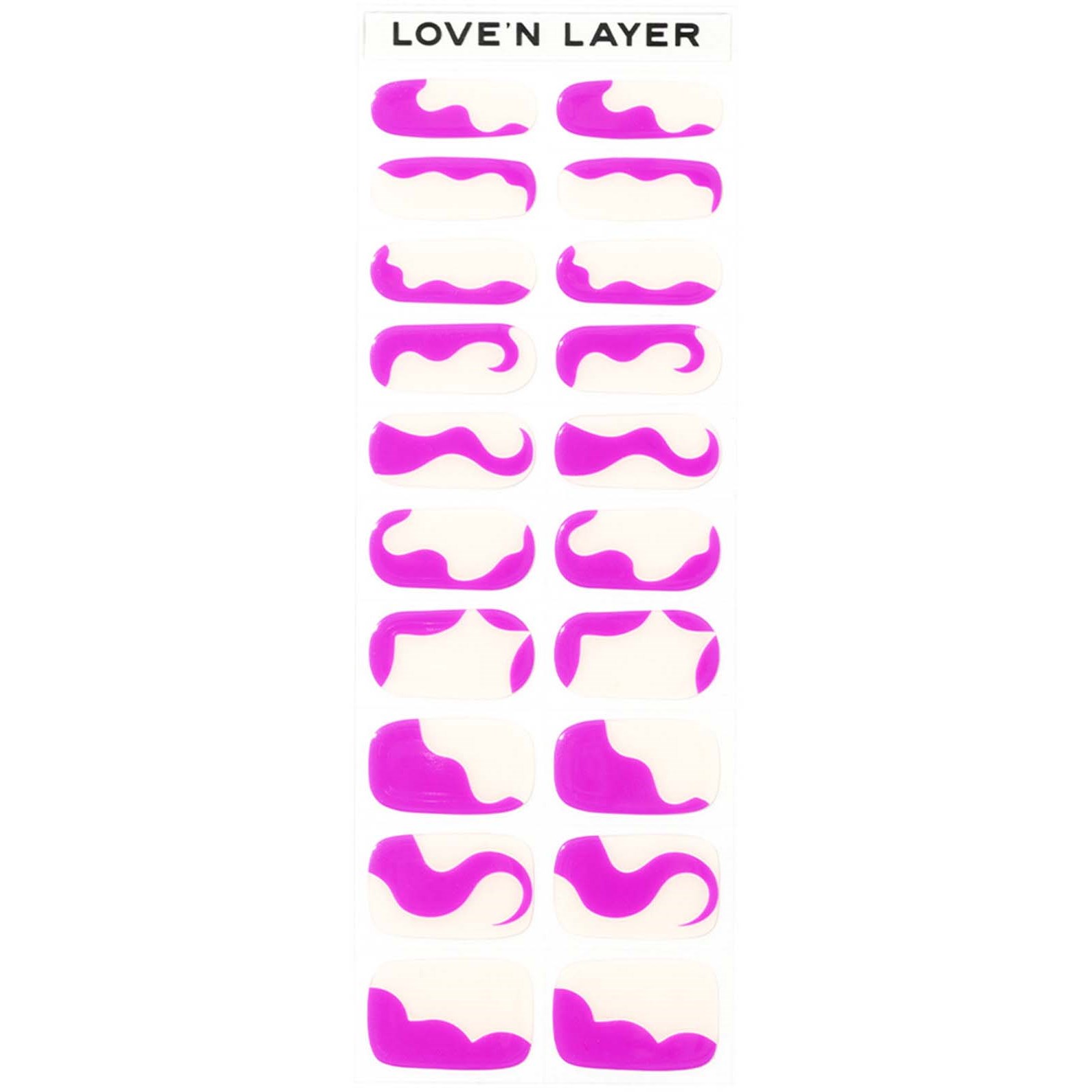 Läs mer om Loven Layer Abstraction Dahlia Purple