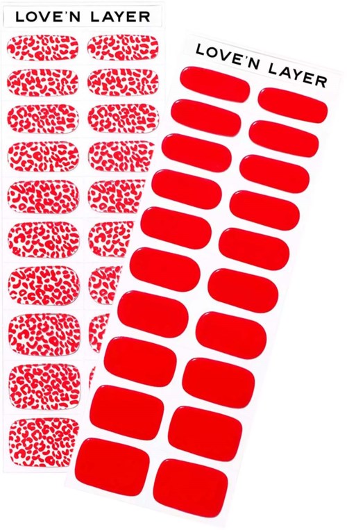 Love'n Layer Mix Solid & Leo Lady Red