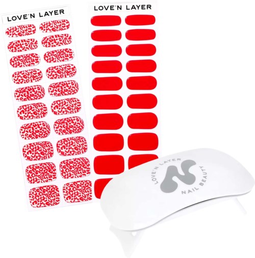 Love'n Layer Starter Kit Solid & Leo Lady Red