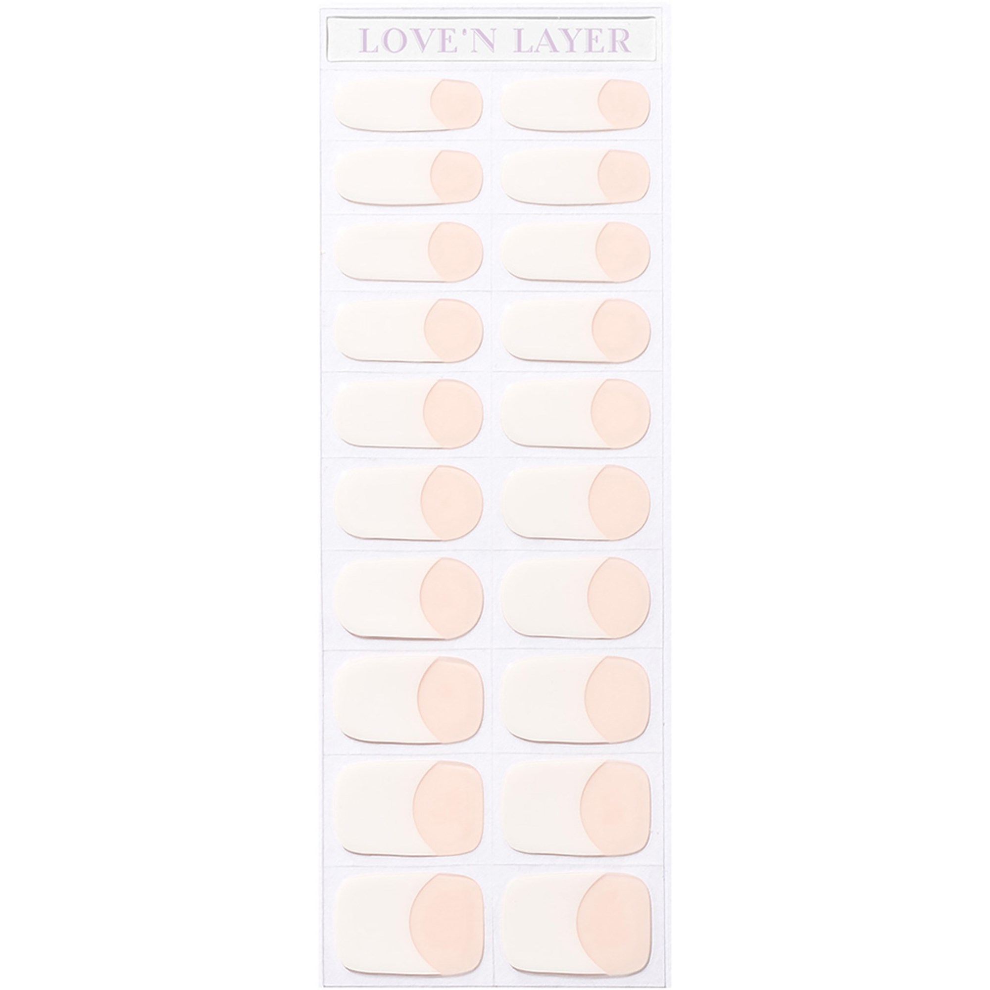 Läs mer om Loven Layer French Manicure Layers Classic