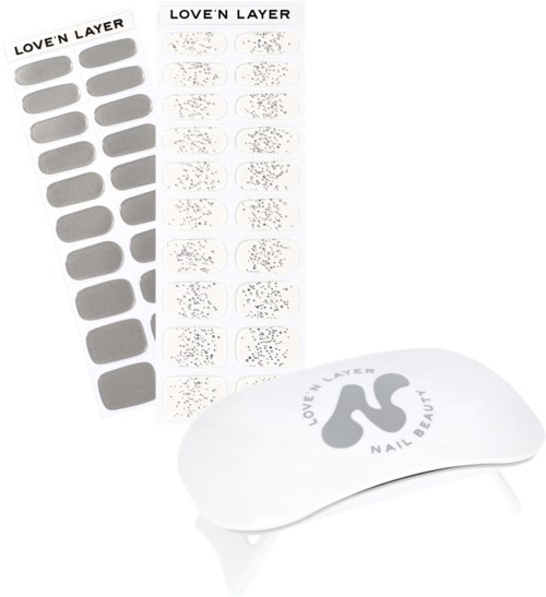 Love'n Layer Starter Kit Metallic + Sparkle Silver