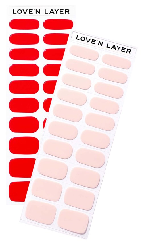 Love'n Layer Mix Light Pink & Lady Red