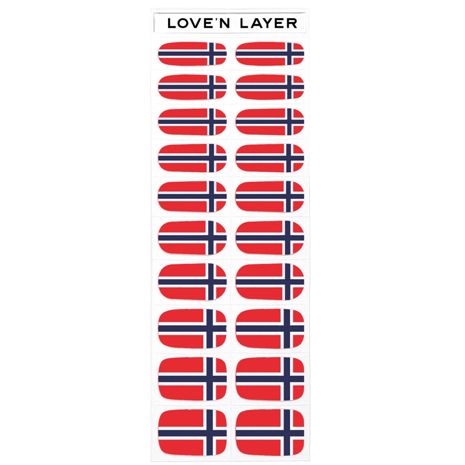 Läs mer om Loven Layer Norway 23 Norway Flag