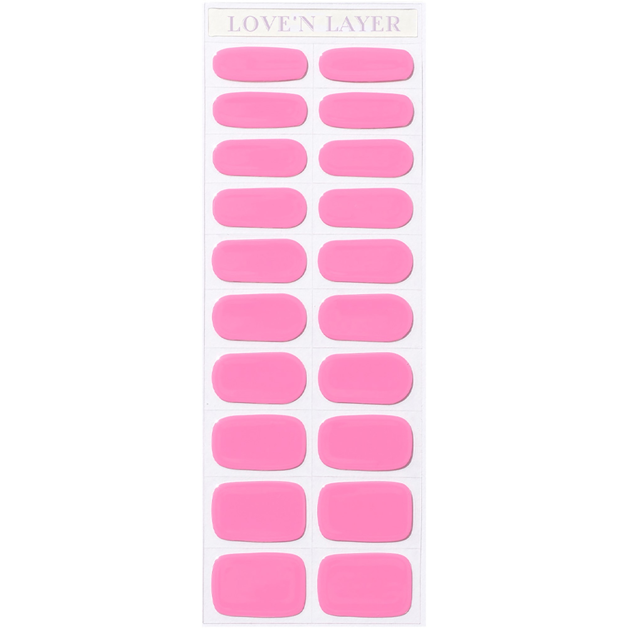 Läs mer om Loven Layer Solid Layers Poppy Pink