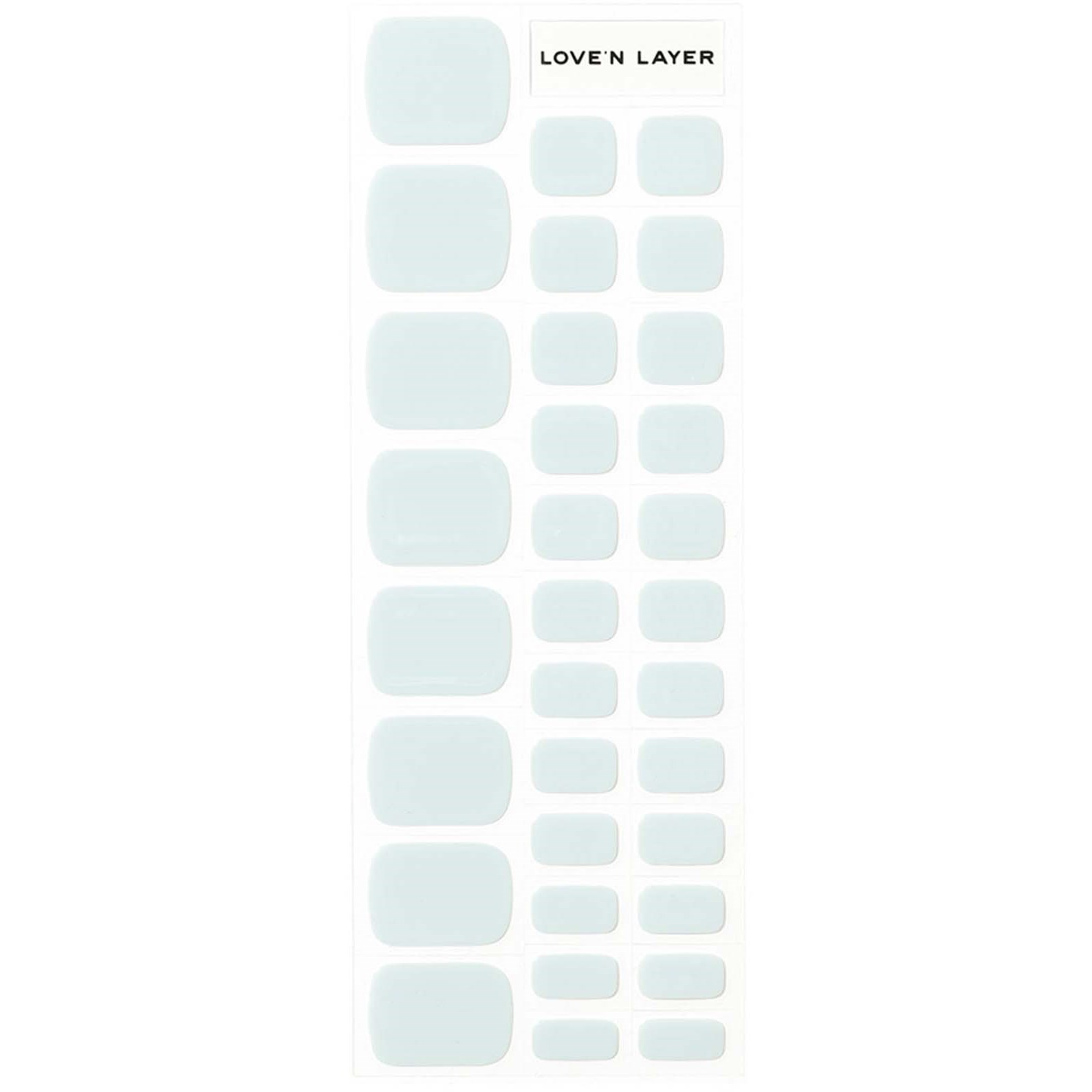 Love'n Layer Solid Toe Heavenly Blue