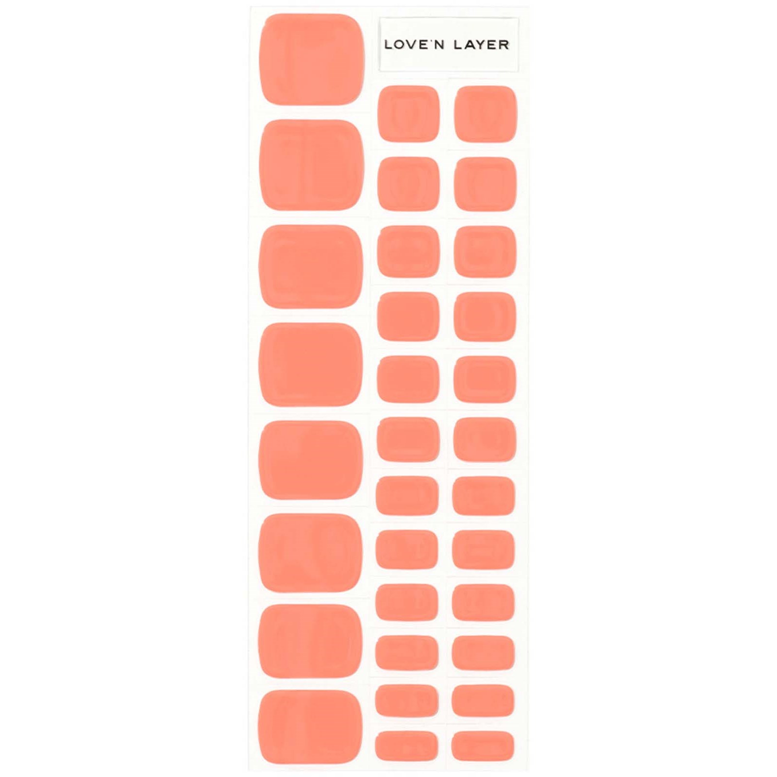 Love'n Layer Solid Toe Pale Coral