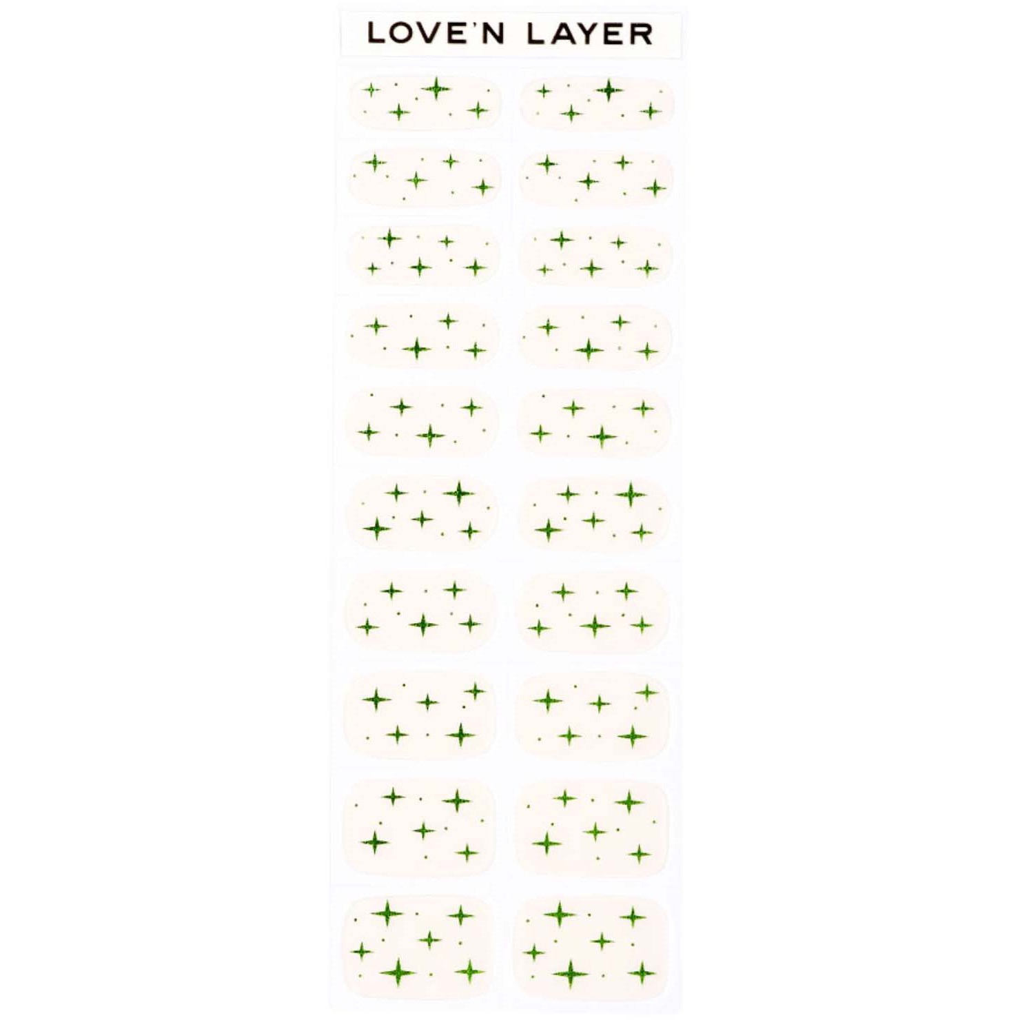 Läs mer om Loven Layer Starburst Emerald Green