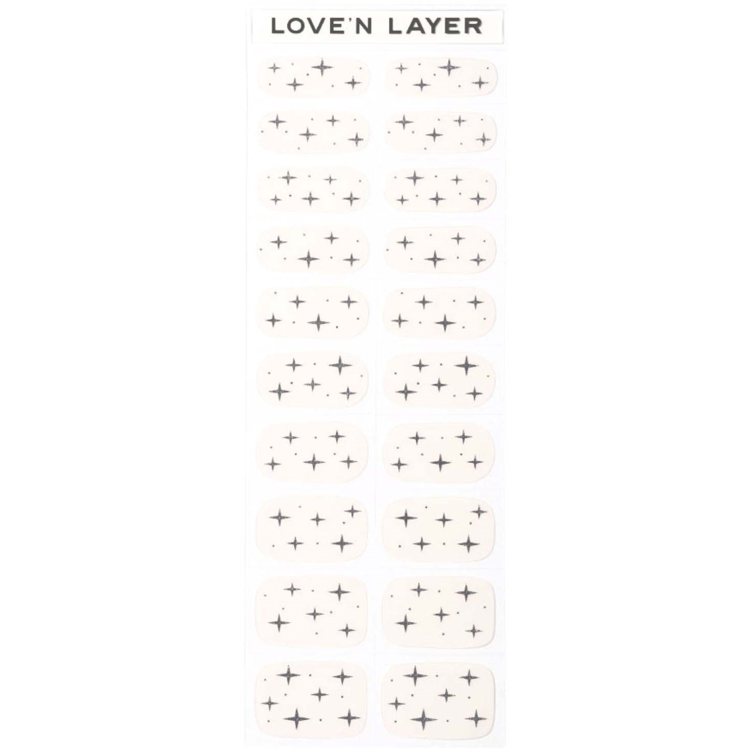Läs mer om Loven Layer Starburst Shiny Silver