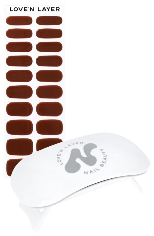 Love'n Layer Starter Kit Chocolate Brown