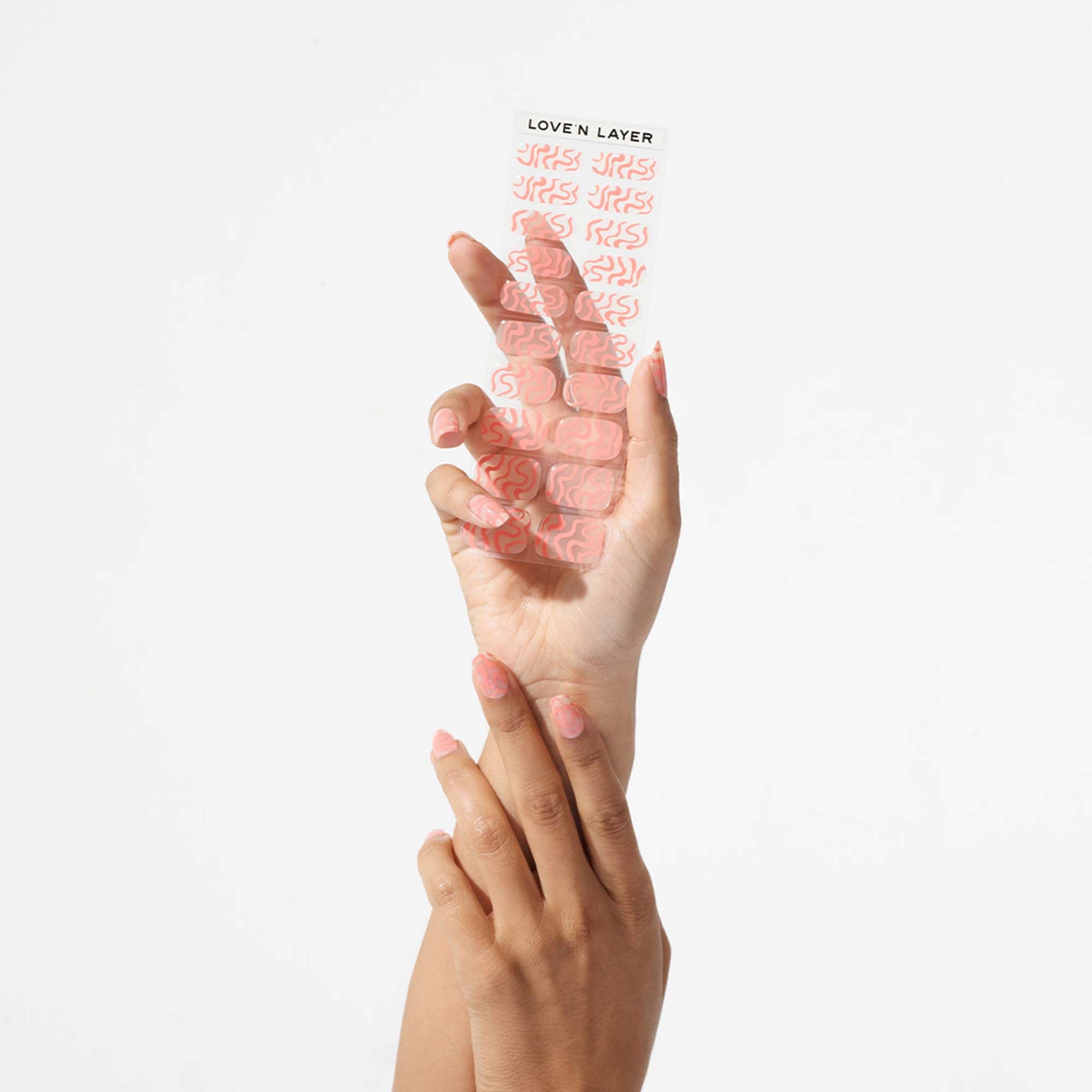 Alternativ bild 1 för Love'n Layer Sweet Swirl Pale Coral 20 st