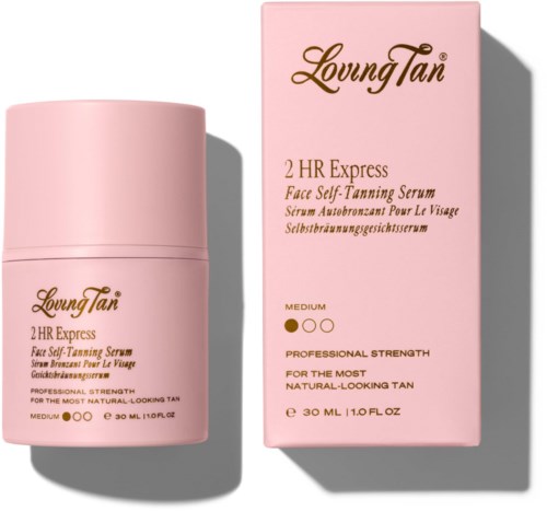 Loving Tan 2 HR Express Face Tanning Serum Medium