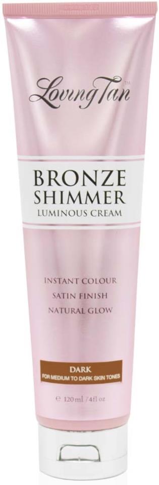 Loving Tan Bronze Shimmer Luminous Cream Dark 120 ml