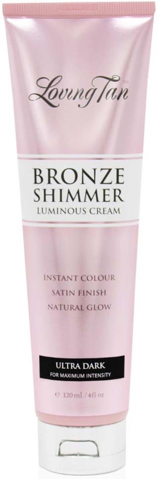 Loving Tan Bronze Shimmer Luminous Cream Ultra Dark 120 ml
