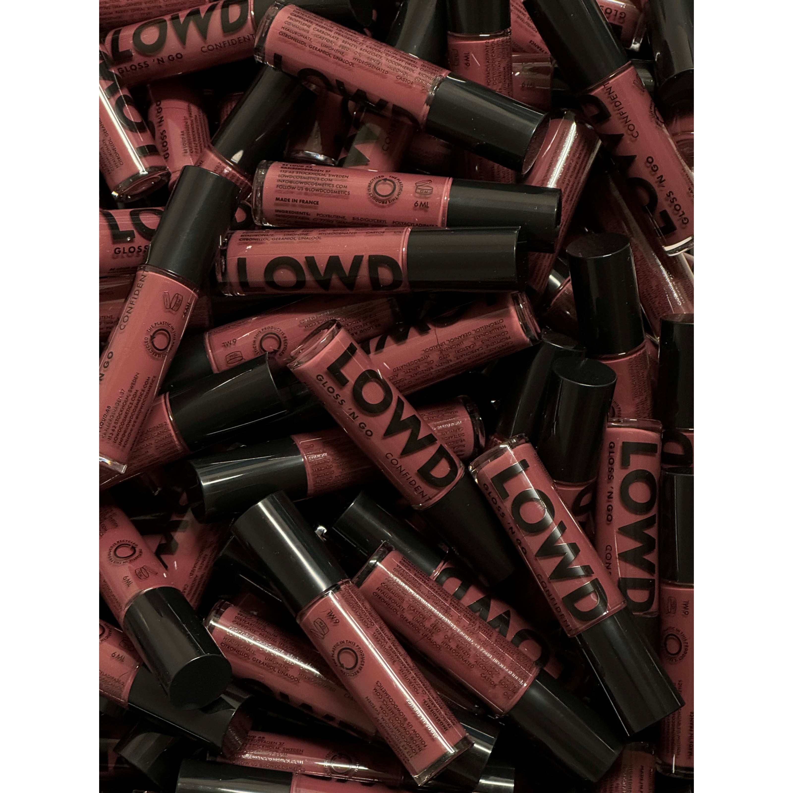 LOWD Cosmetics Gloss N' Go Lipgloss Confident (obrázok 3)