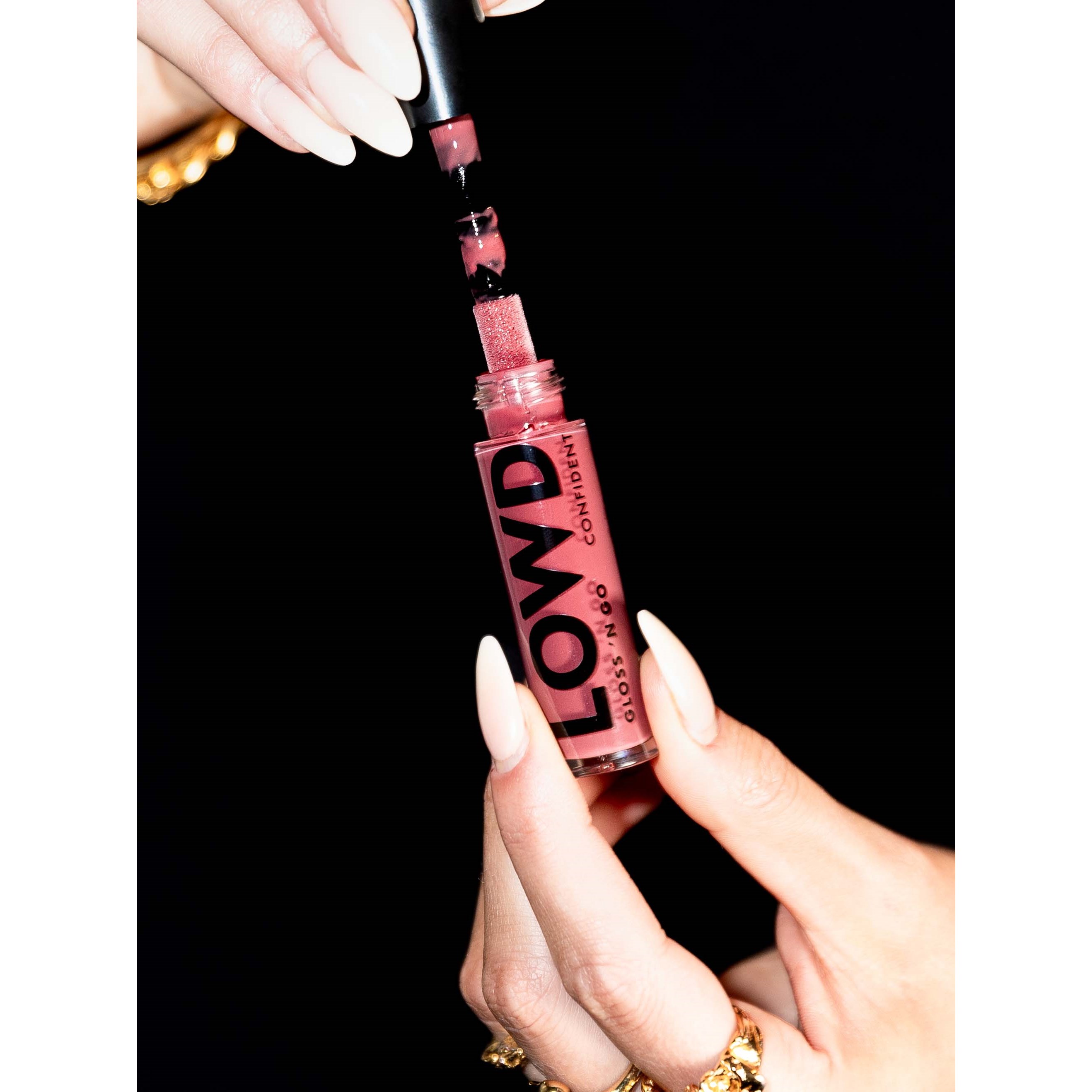 LOWD Cosmetics Gloss N' Go Lipgloss Confident (obrázok 8)