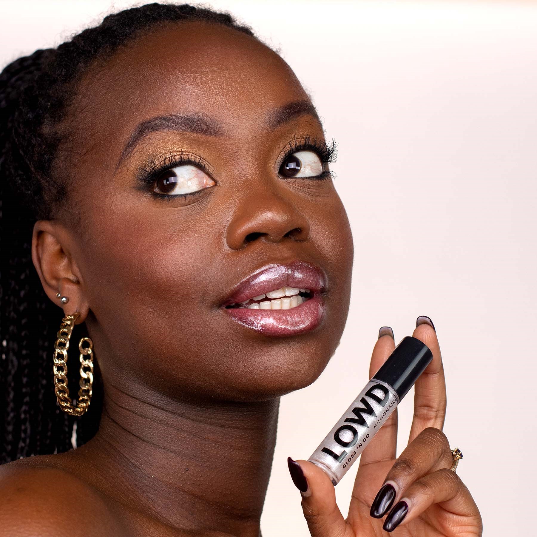 LOWD Cosmetics Gloss N' Go Lipgloss Millionaire (obrázok 4)