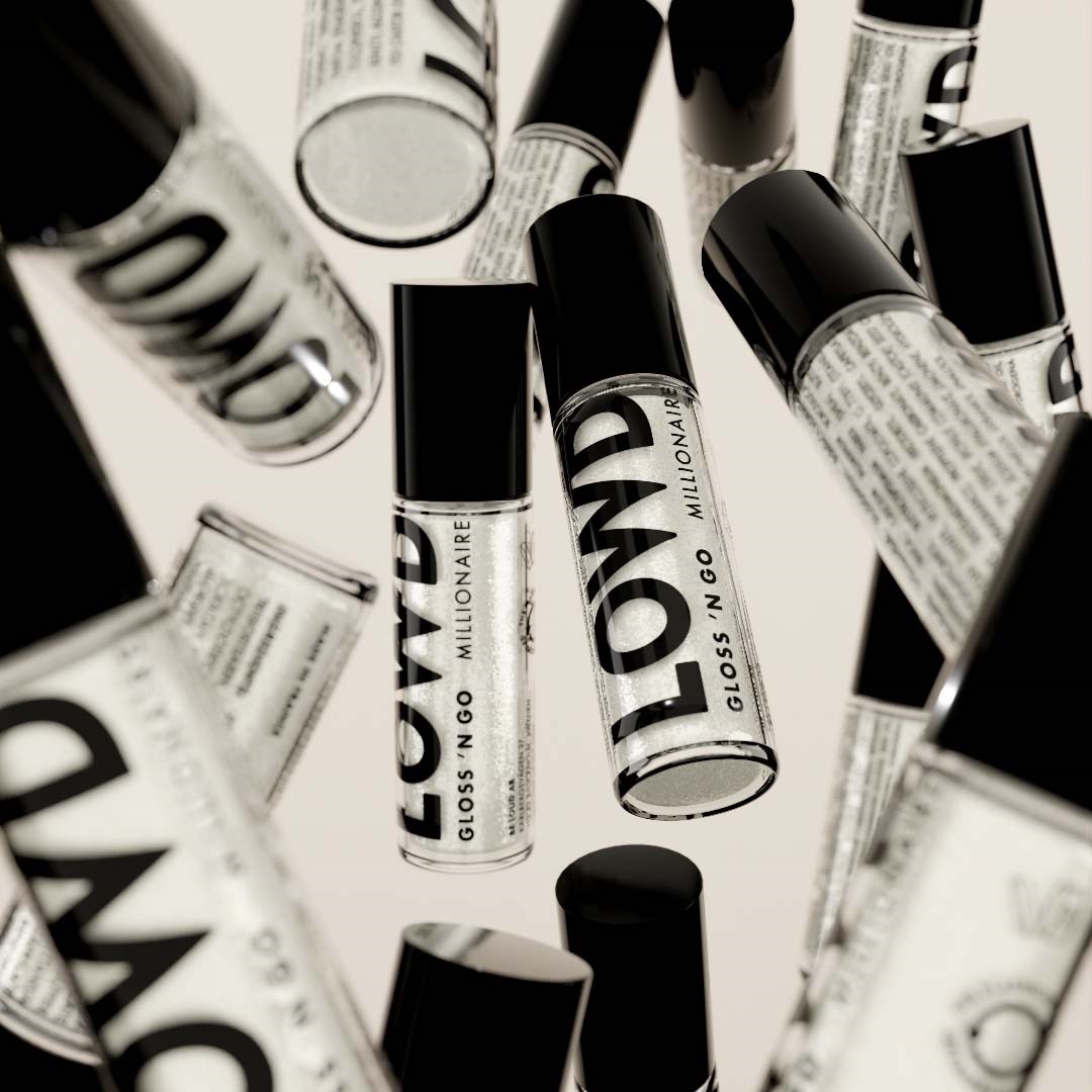 LOWD Cosmetics Gloss N' Go Lipgloss Millionaire (obrázok 6)