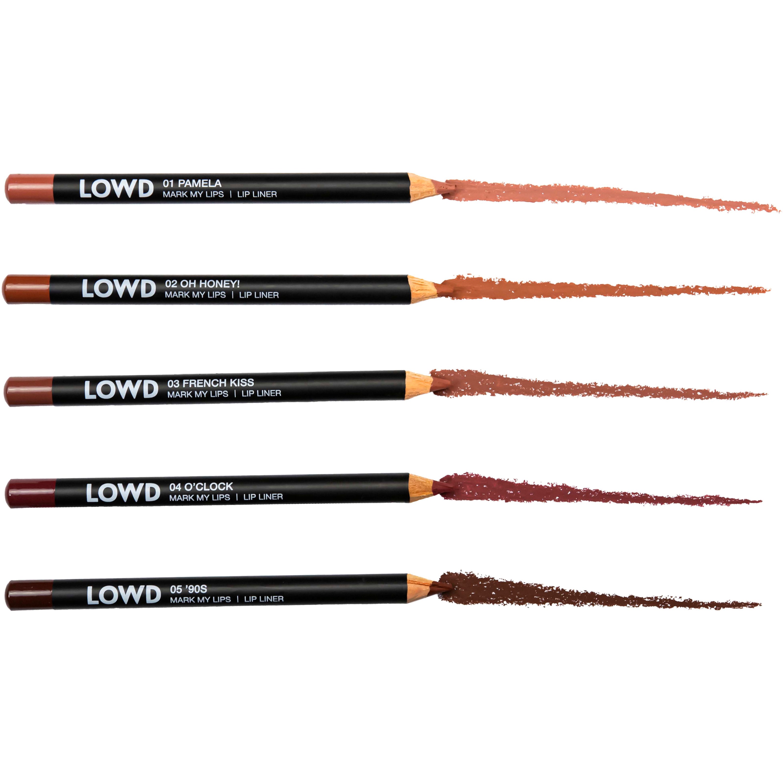 LOWD Cosmetics Mark My Lips Lip Liner 02 Oh Honey! (obrázok 3)