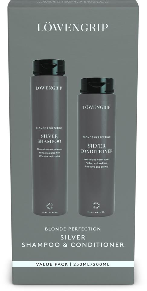 Löwengrip Blonde Perfection Silver Shampoo & Conditioner Value Pack