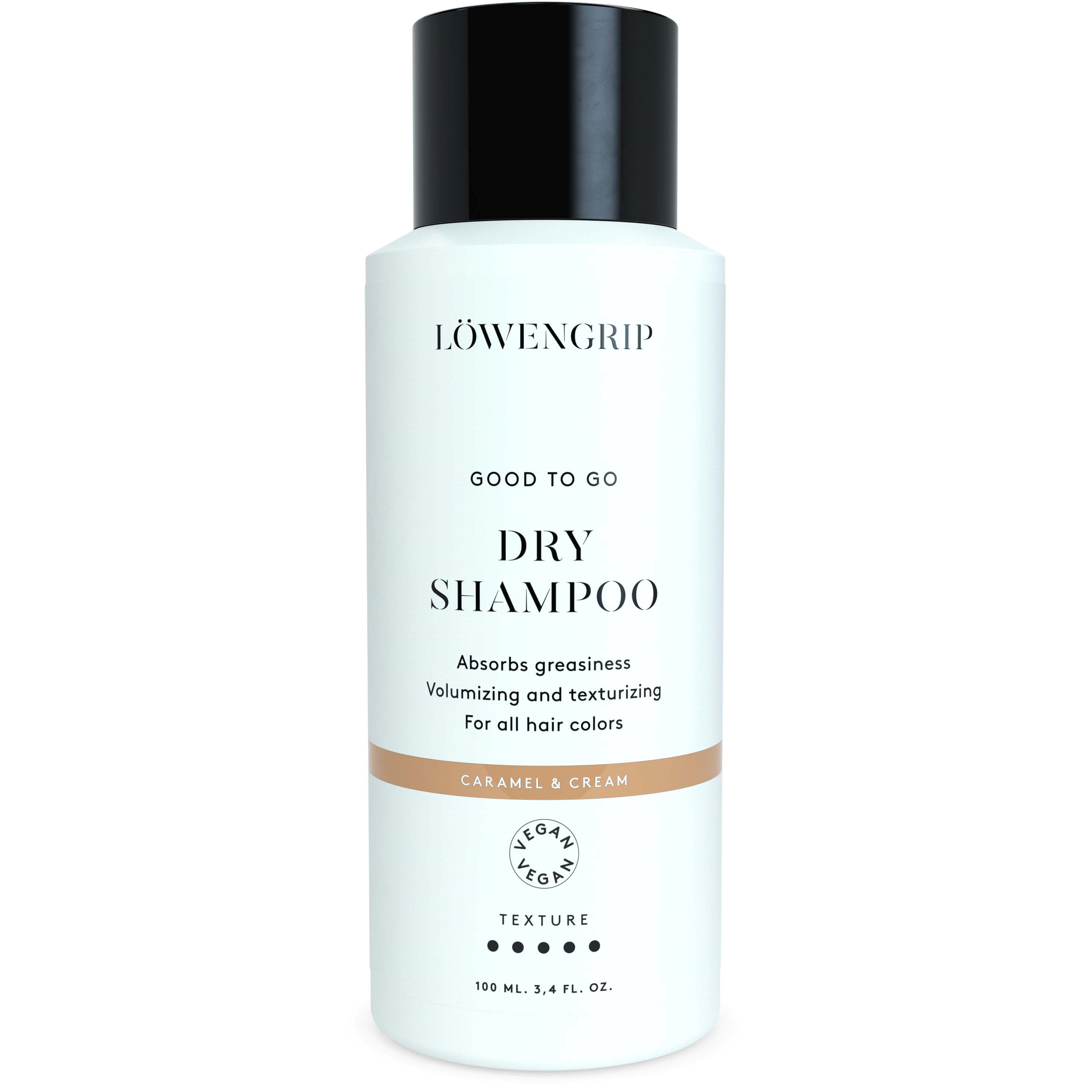 Läs mer om Löwengrip Hair Styling Good To Go (caramel & cream) Dry Shampoo 100 ml