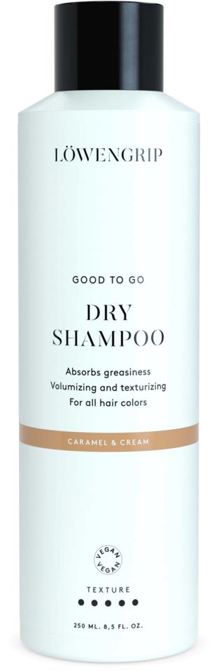 Löwengrip Good To Go (caramel & cream) Dry Shampoo 250 ml