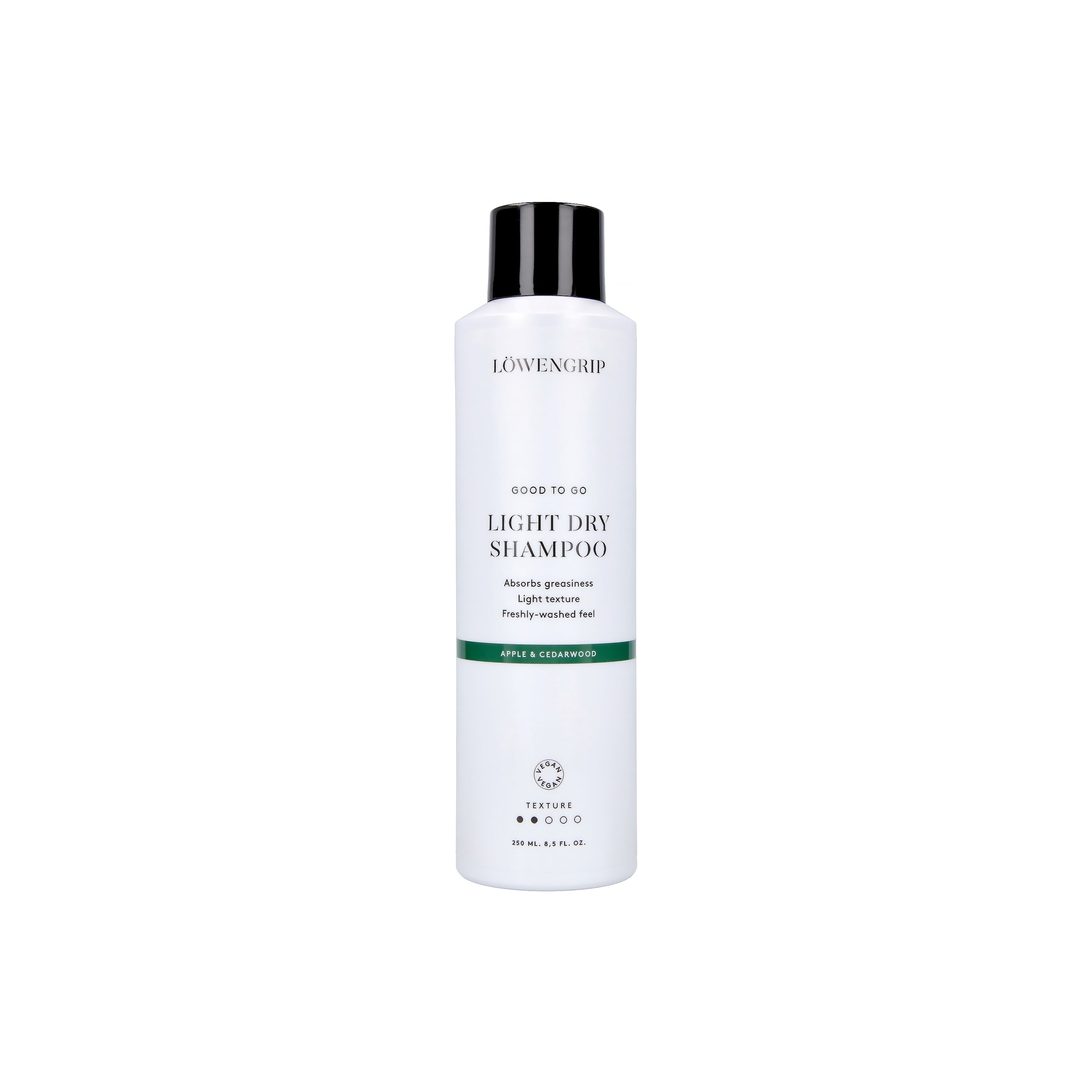 Läs mer om Löwengrip Hair Styling Good To Go Light (apple & cedarwood) Dry Shampo