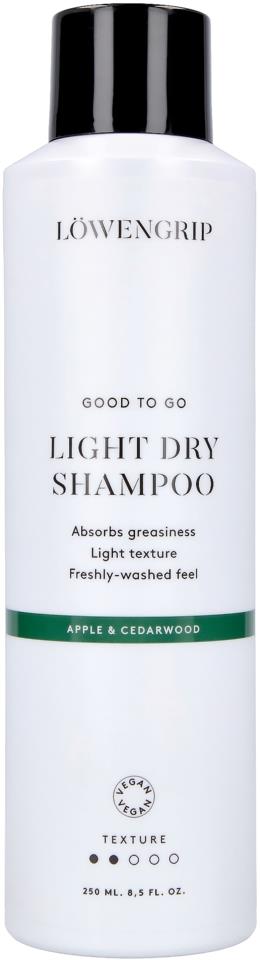 Löwengrip Good To Go Light (apple & cedarwood) Dry Shampoo 250ml
