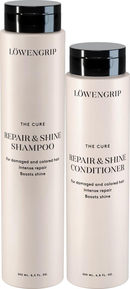 Löwengrip Hair Care The Cure Repair & Shine Duo