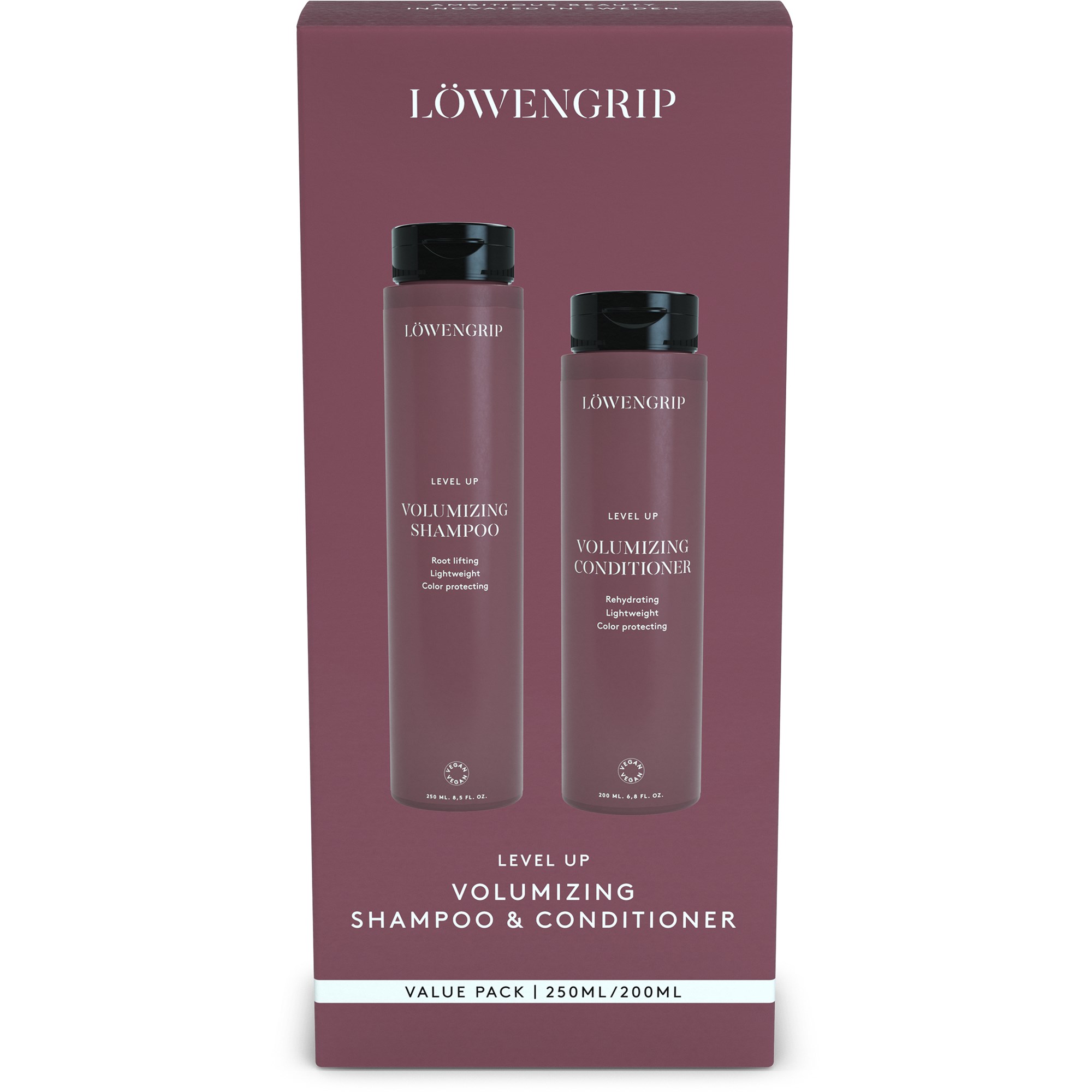 Löwengrip Level Up Volumizing Shampoo & Conditioner Value Pack