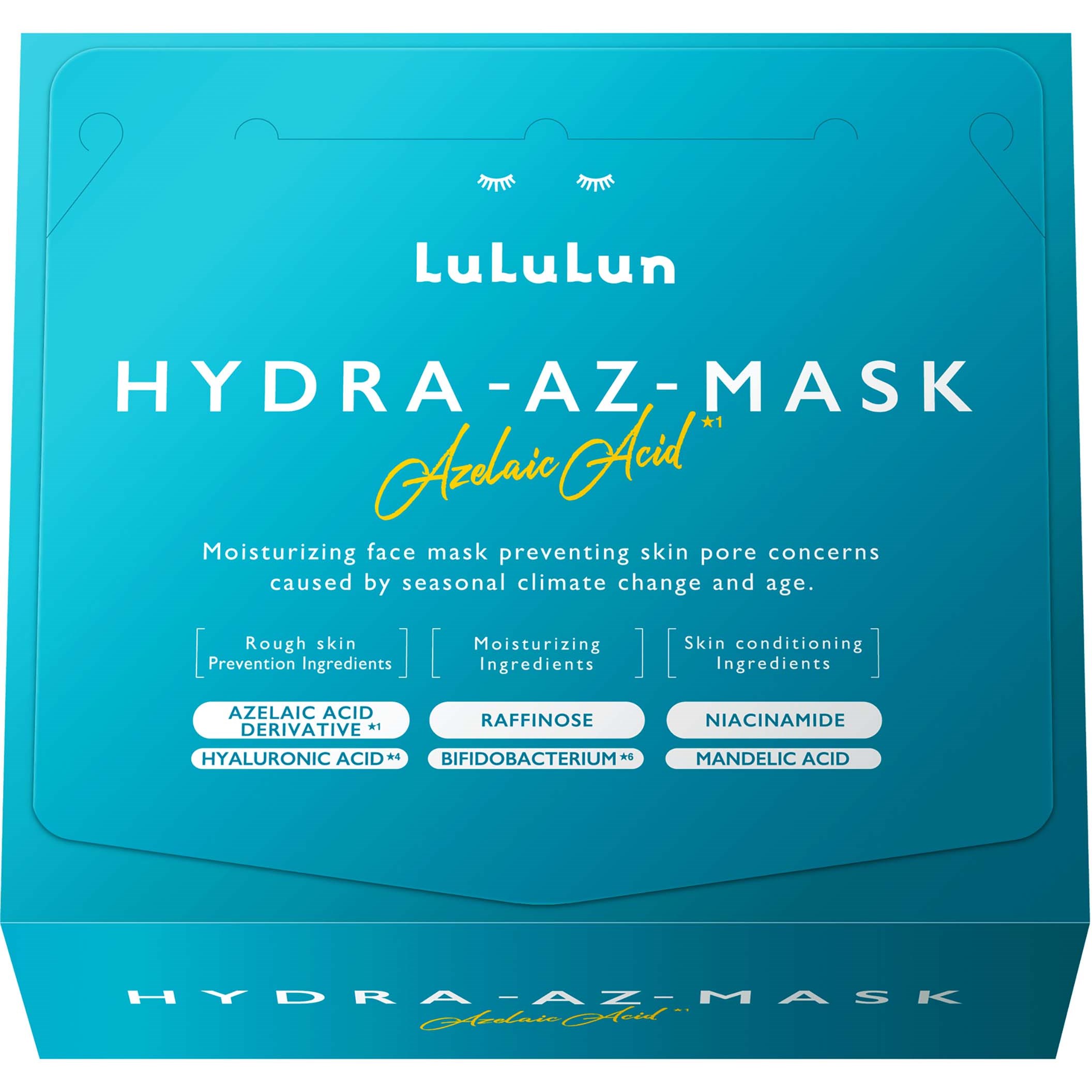 LuLuLun Hydra AZ-Mask Sheet Mask 28 stk