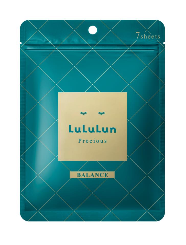 LuLuLun Precious Sheet Mask Green 7-pack
