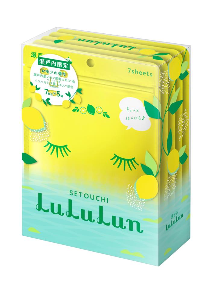 LuLuLun Premium Sheet Mask Setouchi Lemon 5 x 7-pack