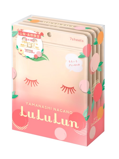 LuLuLun Premium Sheet Mask Yamanashi Peach 35 st