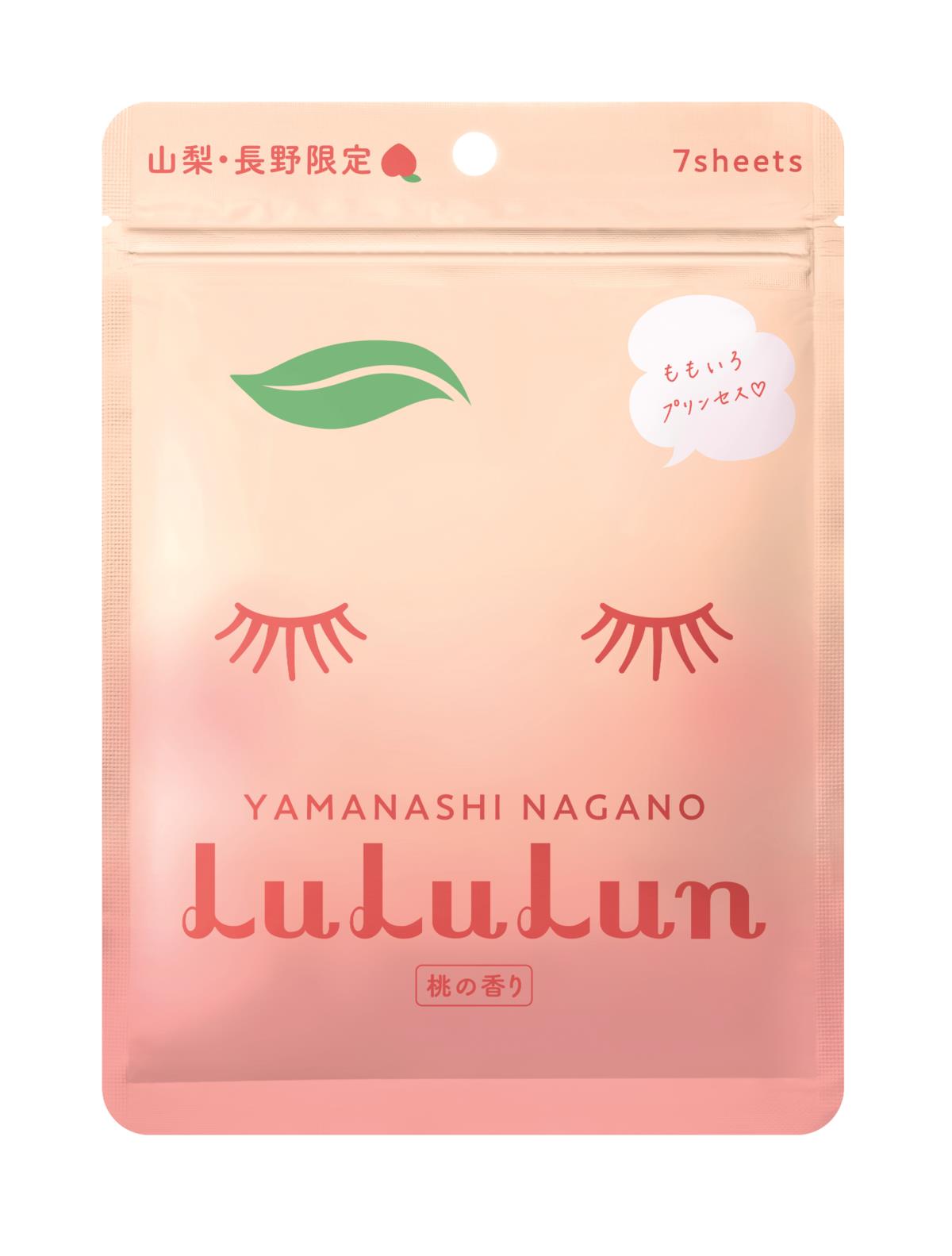 LuLuLun Premium Sheet Mask Yamanashi Peach 7 st
