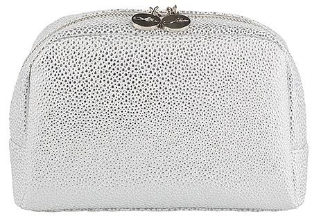 Lulu'S Accessories Cosmetic Bag Cremisi Silver