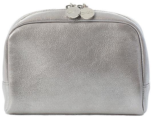 Lulu'S Accessories Cosmetic Bag Leather Inox Lux