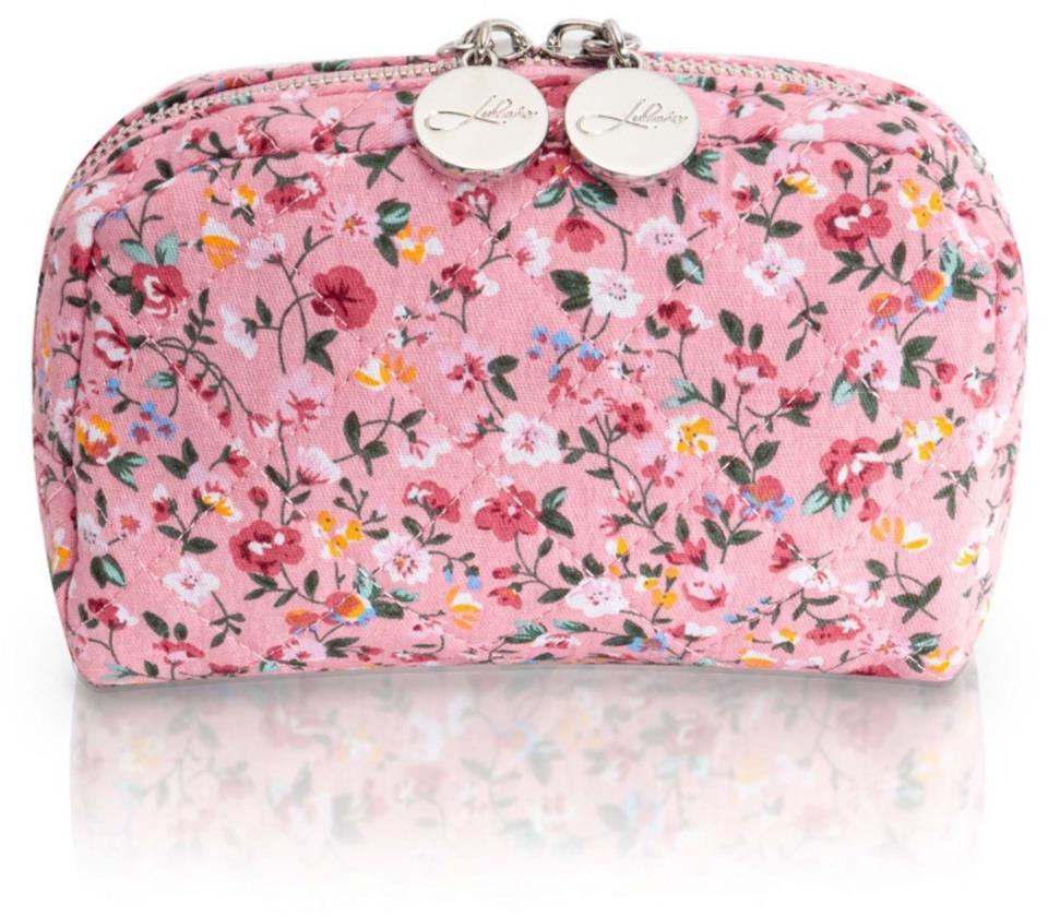 Lulu's Accessories Cosmetic bag small Floral rose