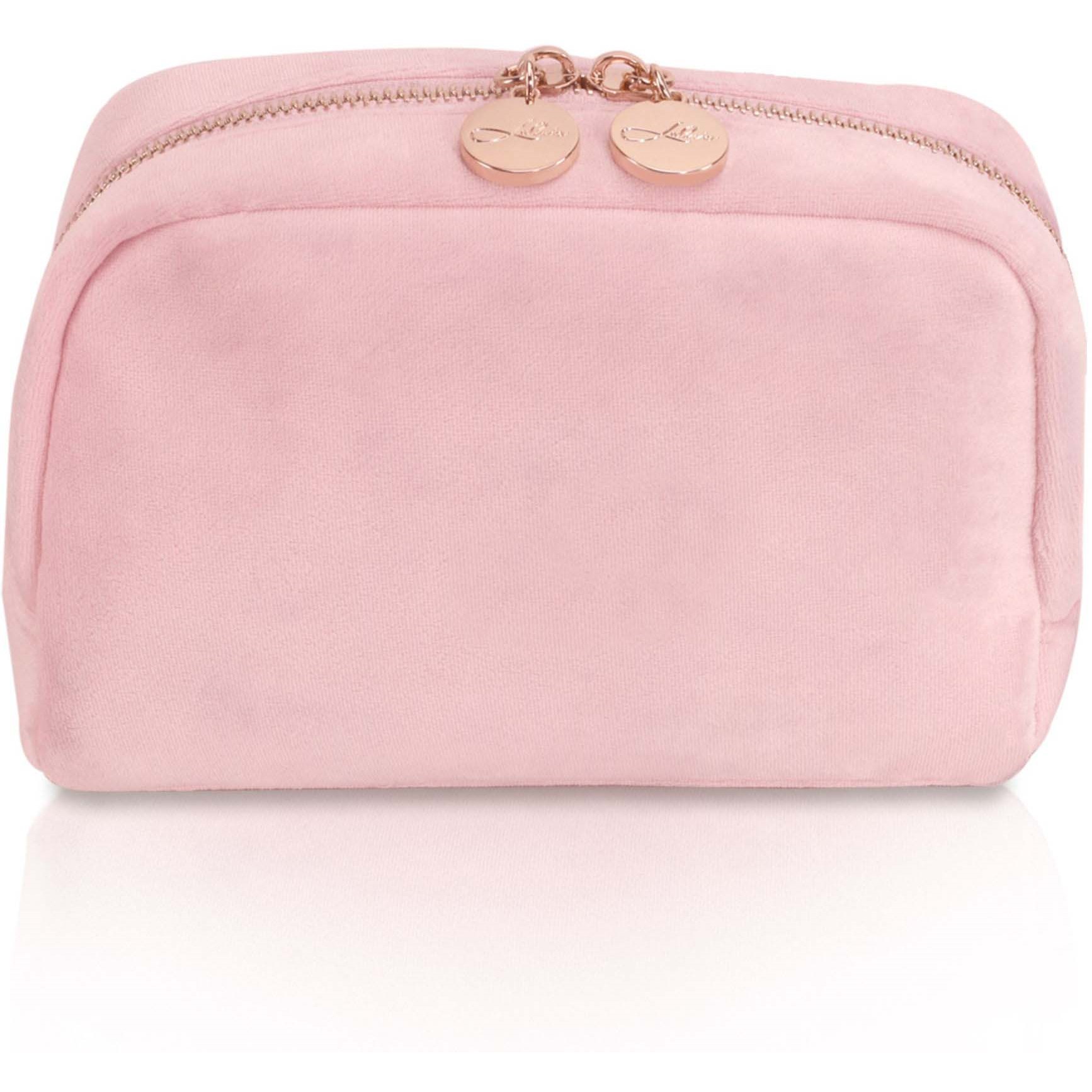 Läs mer om LULUS ACCESSORIES Cosmetic Bag Velvet Pink