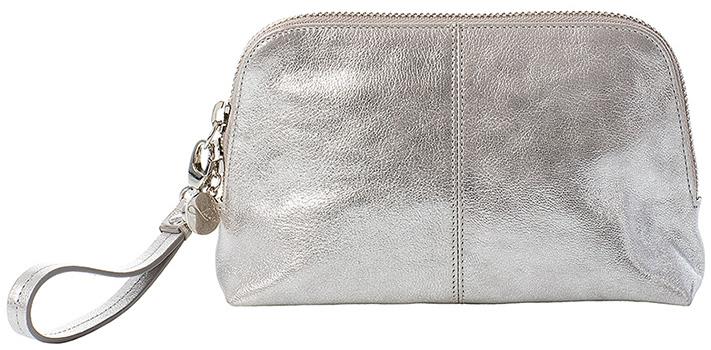 Lulu'S Accessories Make-Up Purse Leather Inox Lux