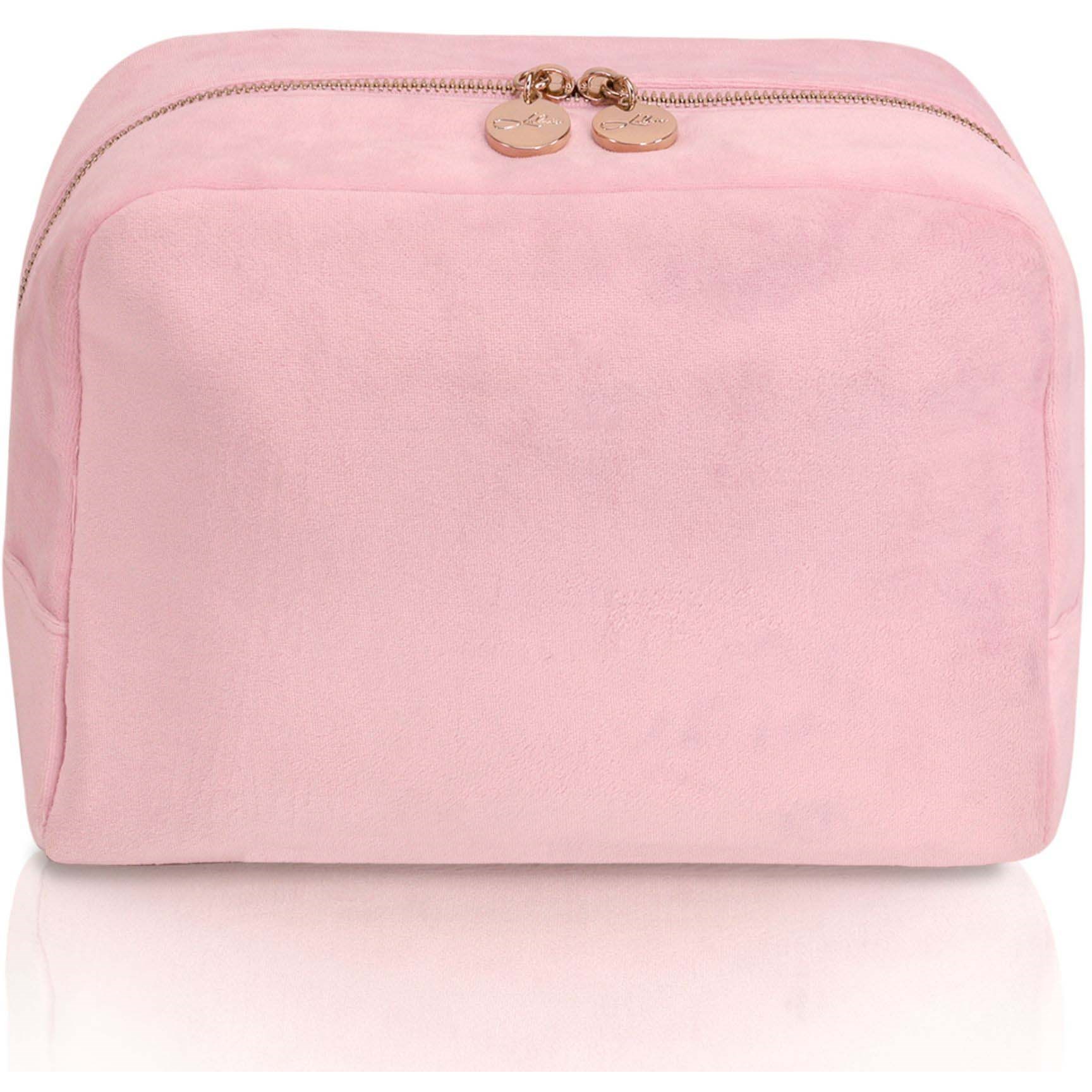 Bilde av Lulu's Accessories Toiletry Bag Velvet Pink