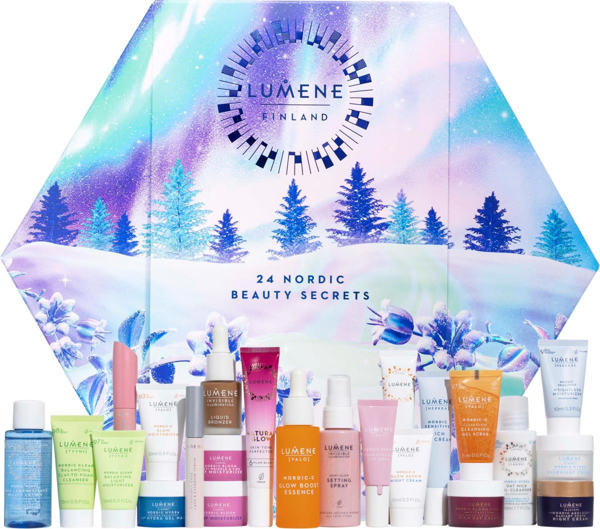 Lumene Advent Calendar 24 Nordic Beauty Secrets lyko com Lumene Advent Calendar 24 Nordic Beauty Secrets lyko com