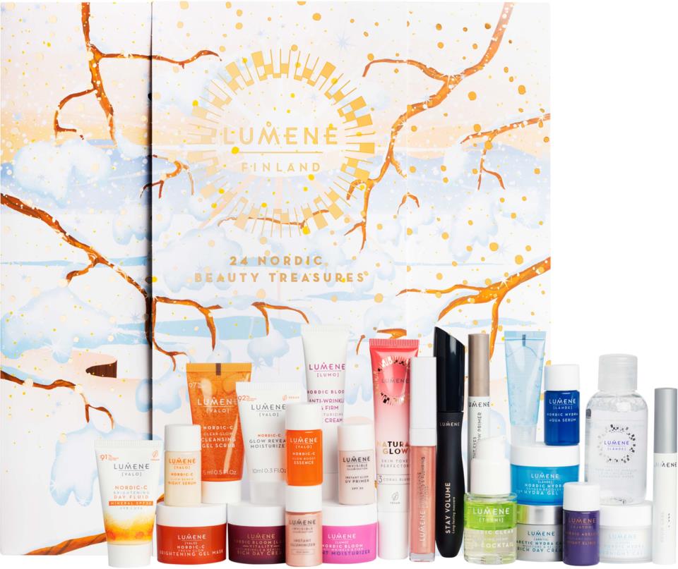 Lumene Advent Calendar 24 Nordic Beauty Treasures Lyko lumene-advent-calendar-24-nordic-beauty-treasures-lyko